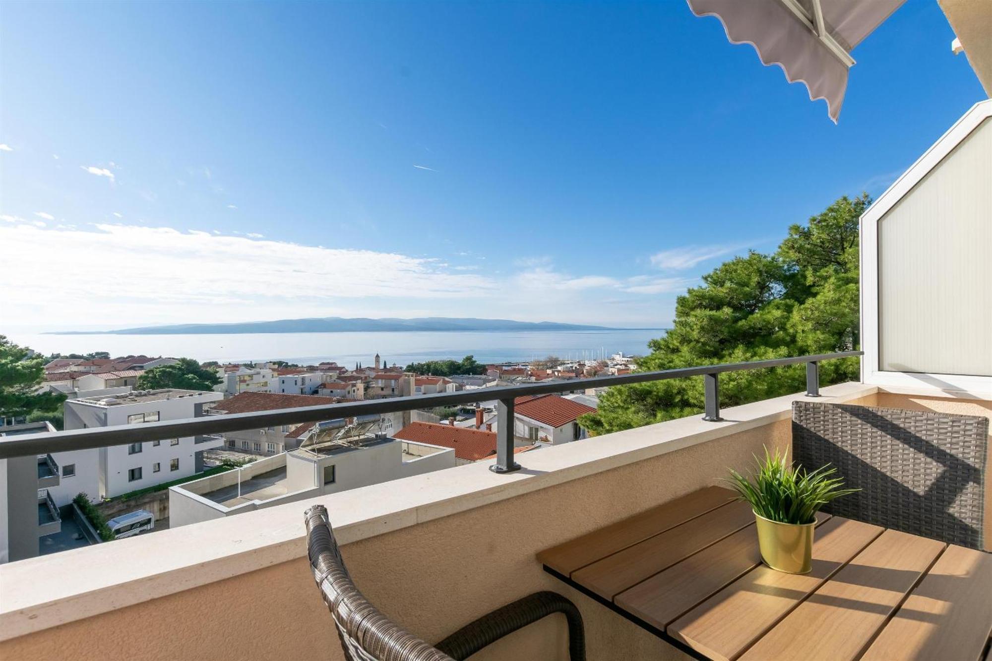 Apartments Marijo Baška Voda Extérieur photo